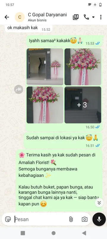 Pengiriman Karangan Bunga Bangka